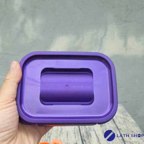 Bộ 6 Hộp Đựng Thực Phẩm LocknLock Chất Liệu Nhựa PP Kín Hơi Có Bảng Chia Dung Tích - Hàng Chính Hãng