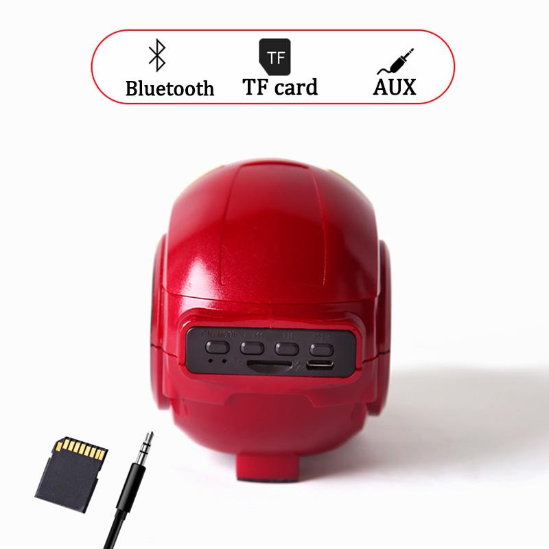 Loa không dây KuWFi Đài phát thanh thông minh Loa bluetooth di động 5W Hỗ trợ âm thanh nổi Thẻ TF Phát nhạc Color: Gray