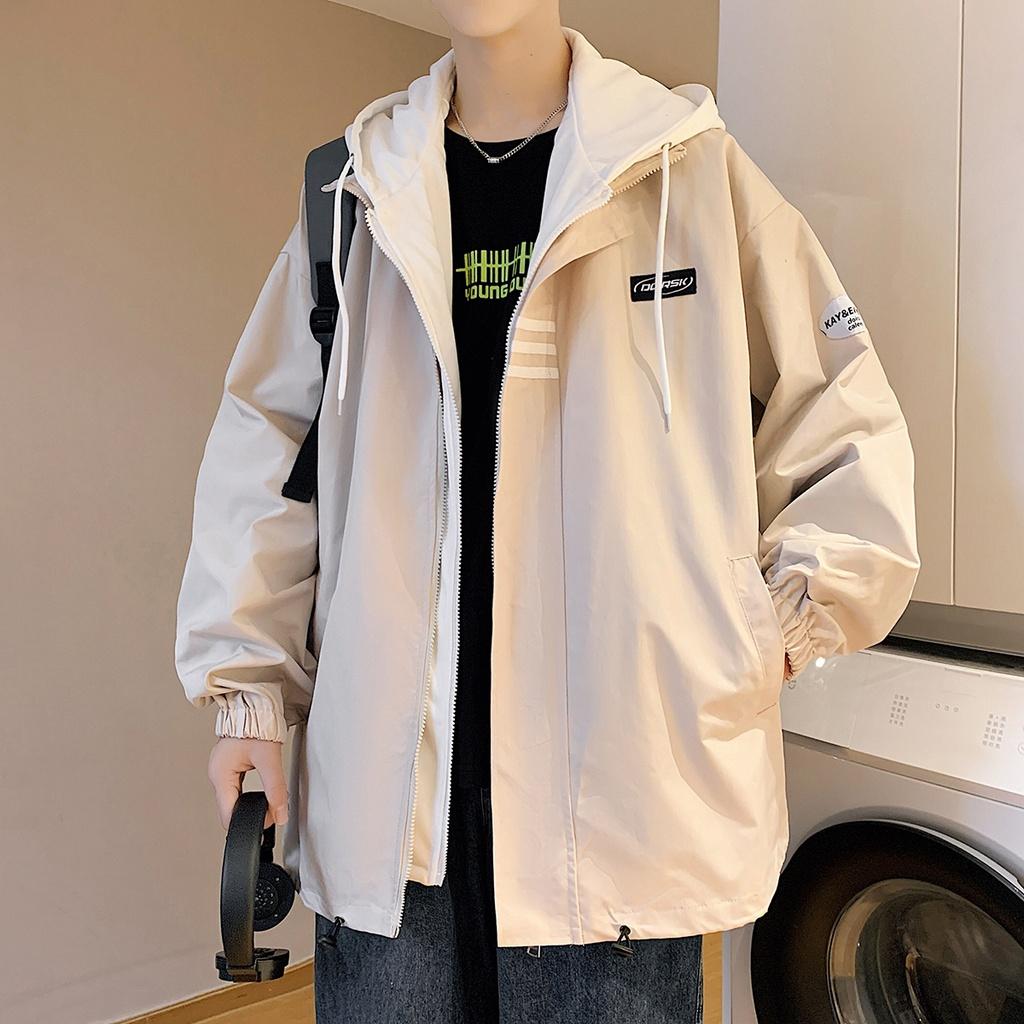 ÁO KHOÁC UNISEX NAM NỮ FOM RỘNG CHẤT LIỆU DÙ 2 LỚP ĐI MƯA CẢN GIÓ CHỐNG NẮNG TỐT HỌA TIẾT CHỮ DOIRSX PHONG CÁCH Bảo Đăng