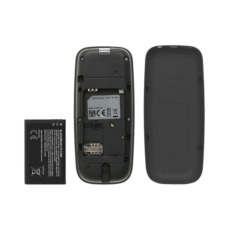 Điện Thoại Phổ Thông 105 Ta-1174 2 Sim Cao Cấp Kèm Pin 5C Và Sạc Cổng Micro