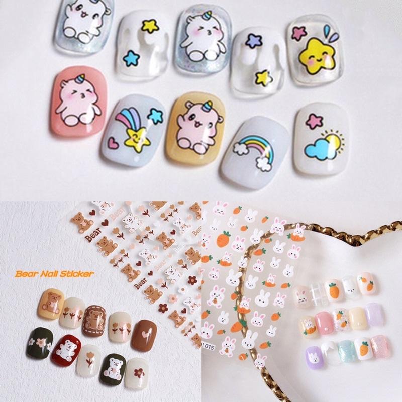 Miếng stick dán mong siêu cute dành cho NAil