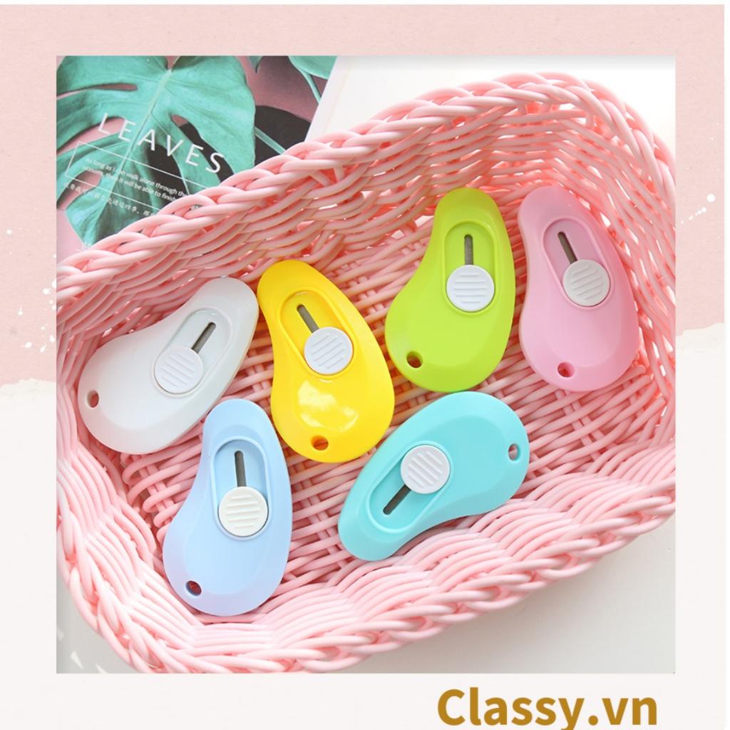 Dao rọc giấy cầm tay nhỏ xinh Classy màu pastel PK1523