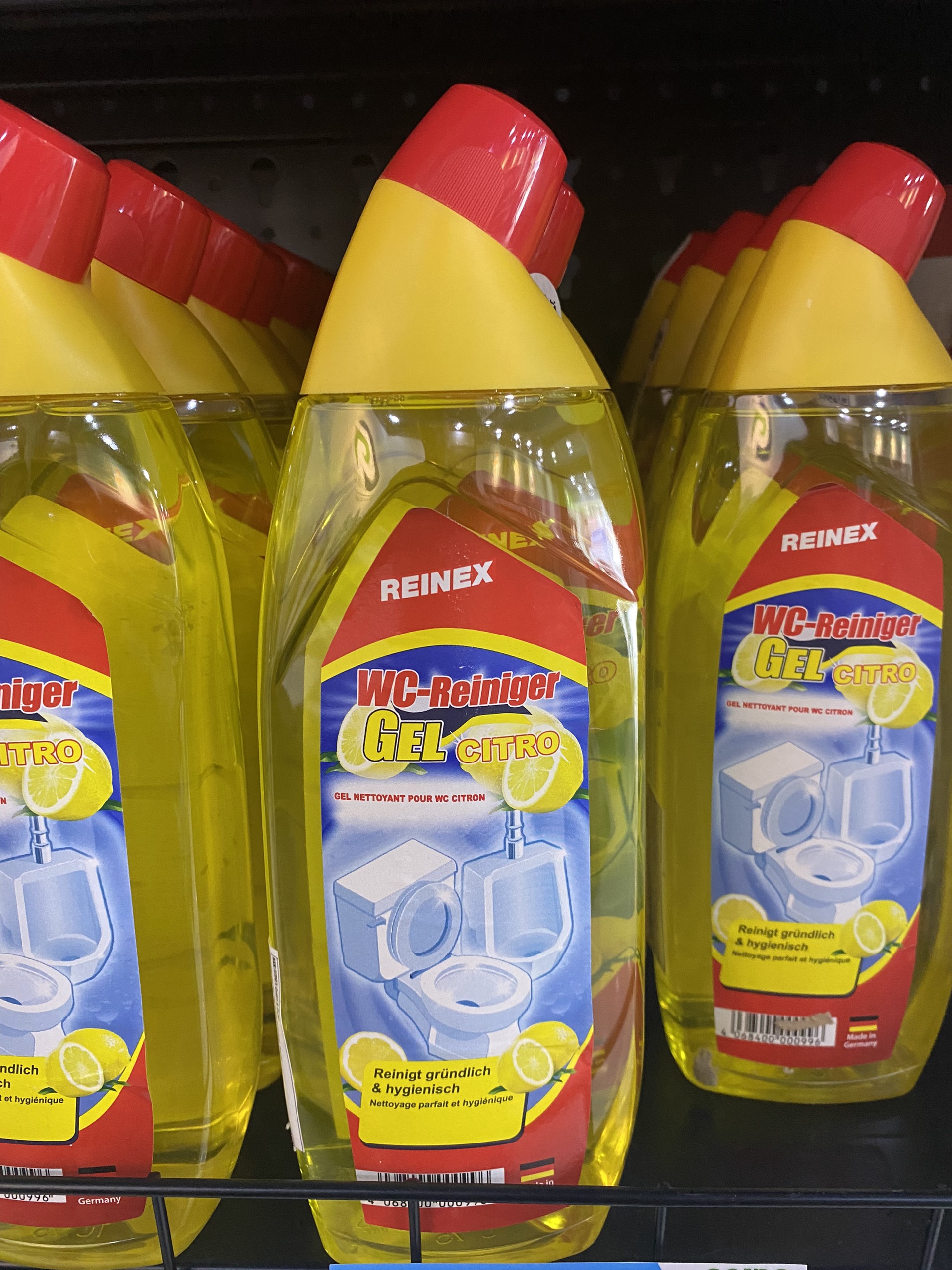 Gel Tẩy Rửa Bồn Cầu Reinex Gel Citro 750Ml