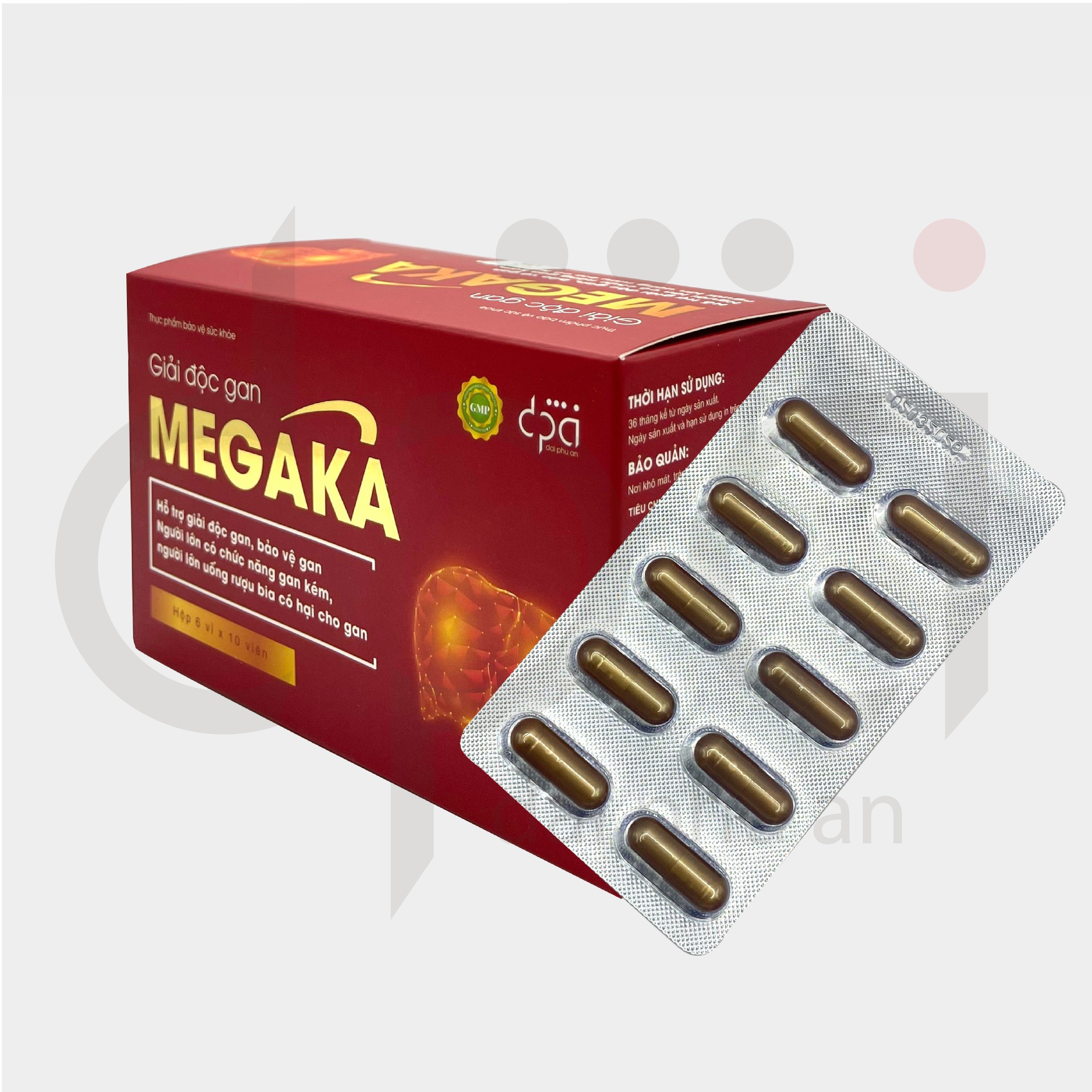 Thực phẩm hỗ trợ giải độc gan MEGAKA