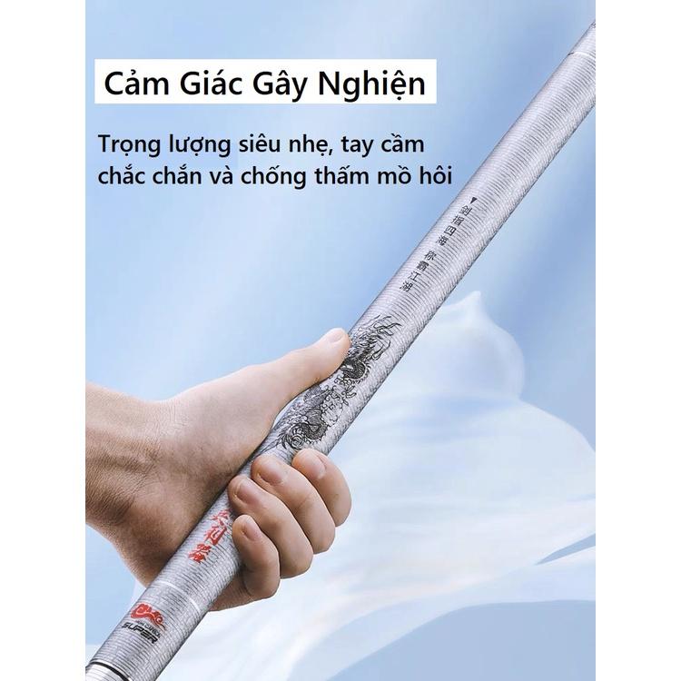 Cần Câu Tay Cao Cấp 6H 19i Lục Mạch Thần Kiếm Thiết Kế Carbon 46T CT08 - Sanami Fishing Store