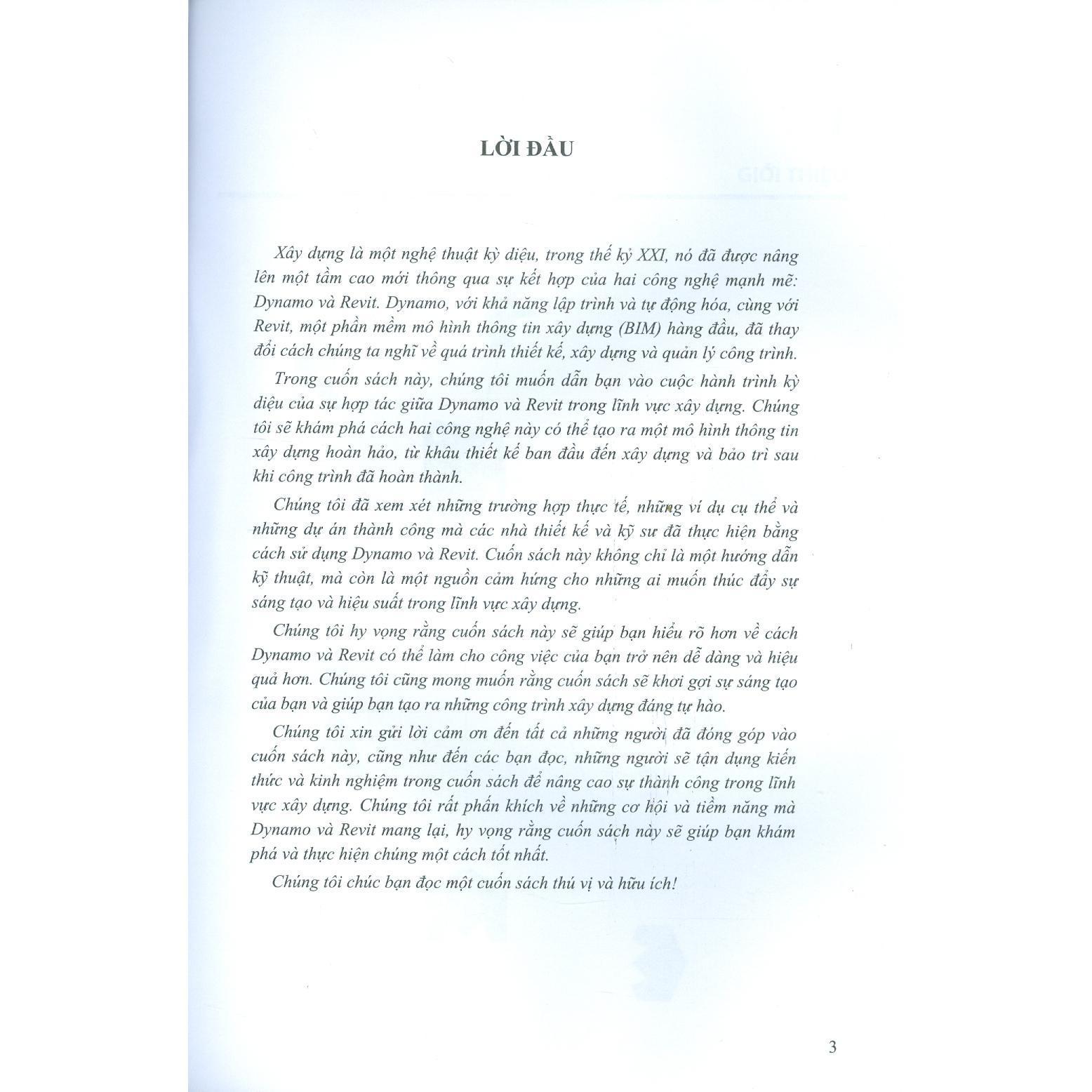 Sách - Ứng Dụng Dynamo Và Revit Trong Mô Hình Thông Tin Xây Dựng - NXB Xây Dựng