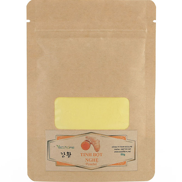 Tinh bột nghệ túi giấy - Tumeric Powder