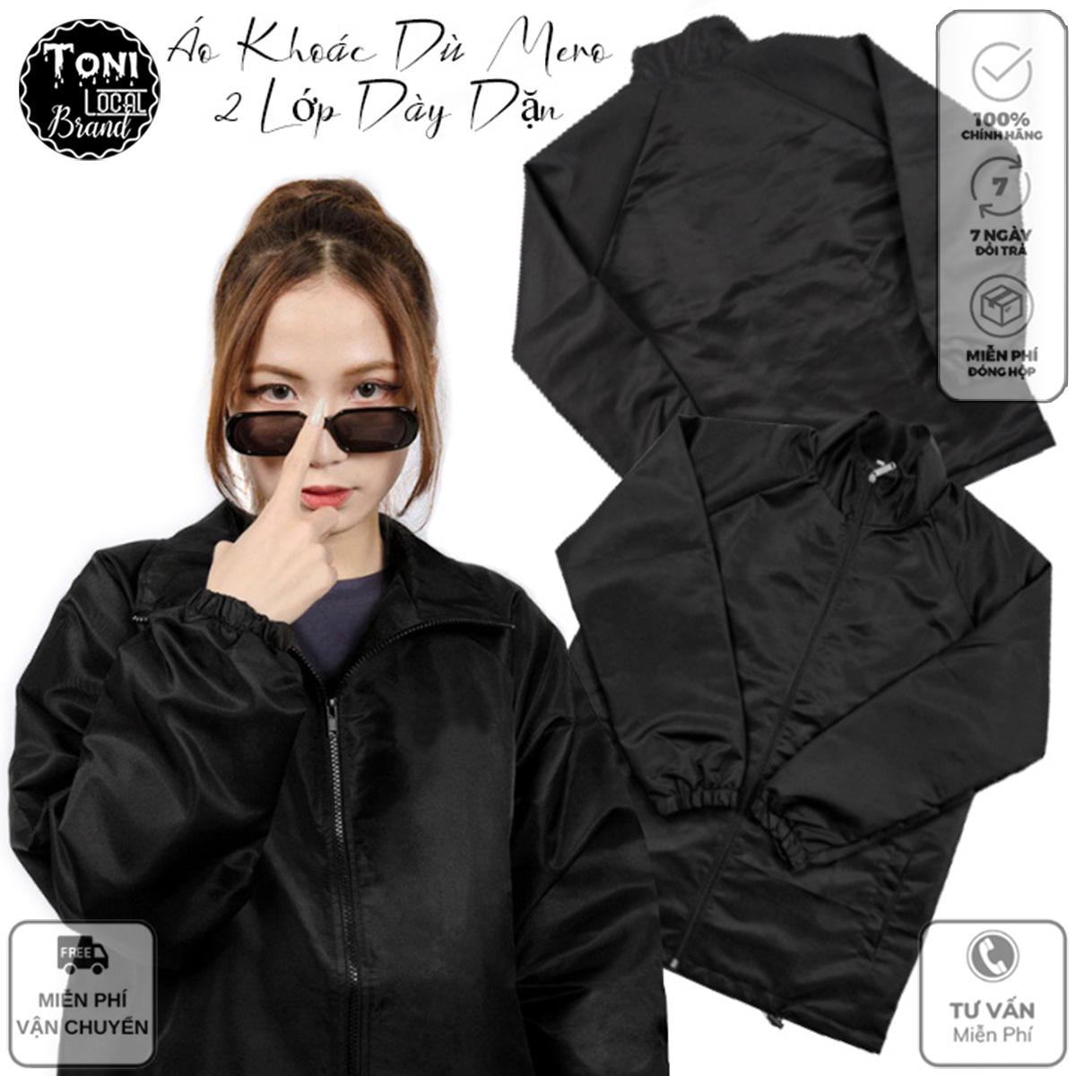 Áo Khoác Dù Basic Local Brand Jacket Mero dày nam nữ form rộng Unisex (D2000L - Kèm Video Ảnh Thật)