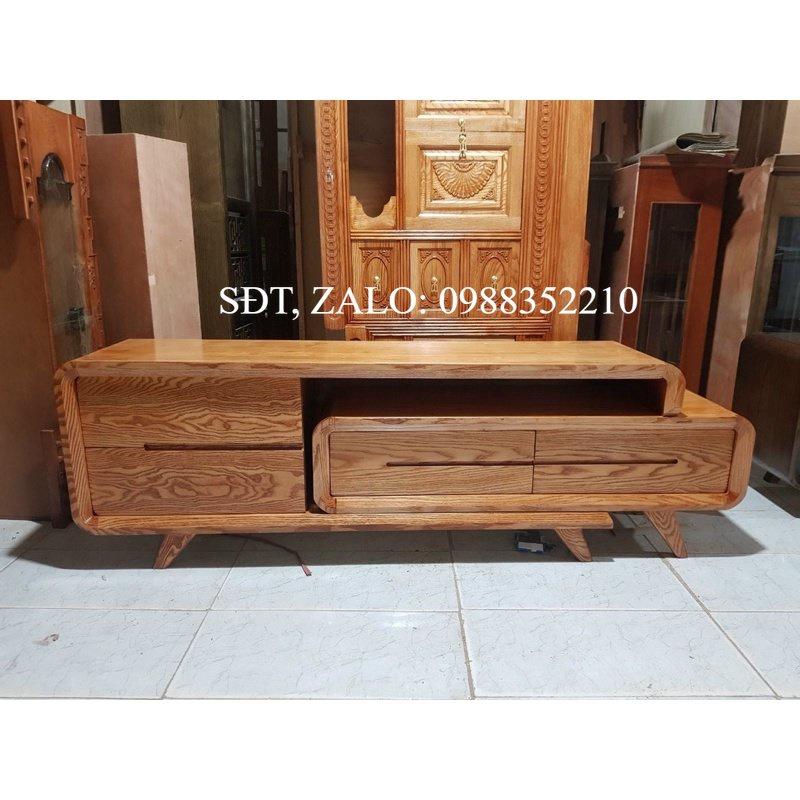 Kệ Rút Gỗ Sồi Hai Màu