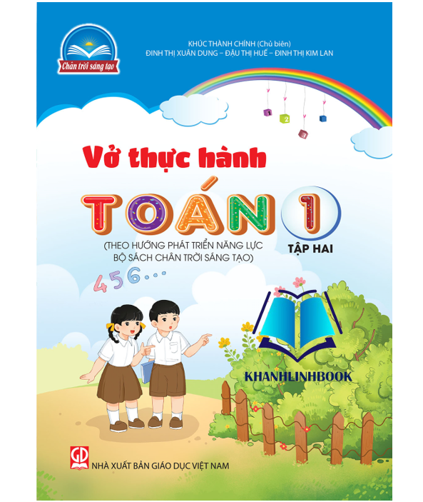 Sách - Combo Vở thực hành Toán 1 - tập 1 + 2 (Theo hướng phát triển năng lực Bộ Chân trời sáng tạo)