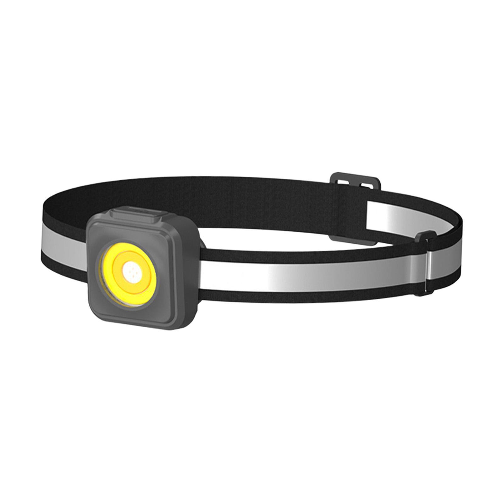 Head Lamp  flashlights Head Torch Lightweight Night Fishing Light Work Lights Headlight Floodlight for Backpacking Traveling Fishing