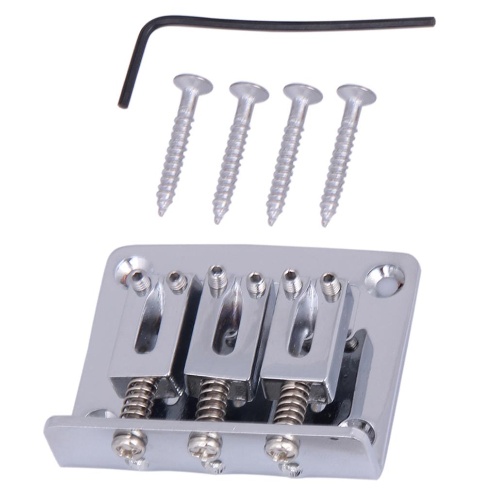 24 Miếng Đàn Guitar Điện Phím Đàn Dây Fretwire Bộ 2.2mm với Cầu Các Bộ Phận Thay Thế
