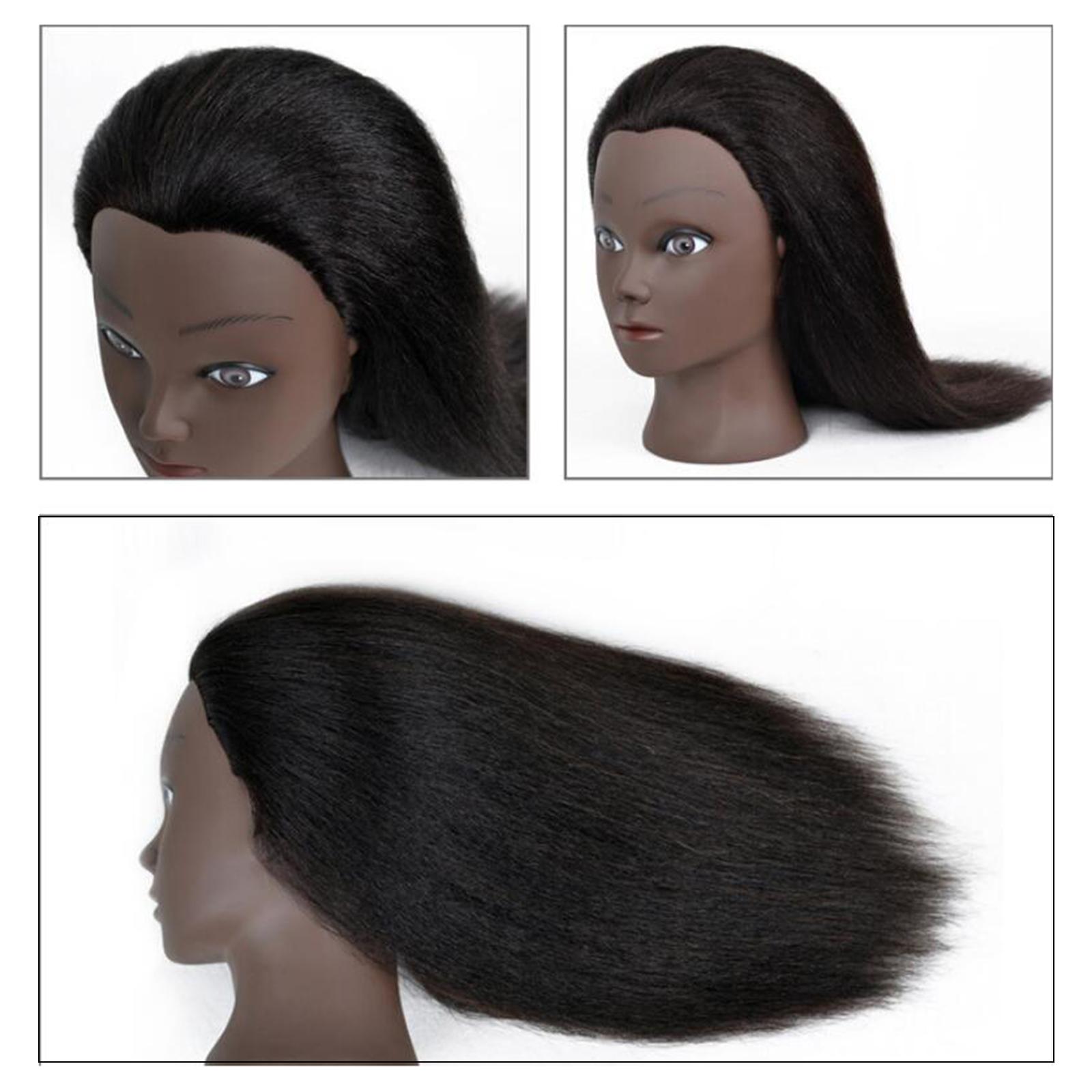 Hair Styling Practice Doll Head Training Mannequin Clamp
