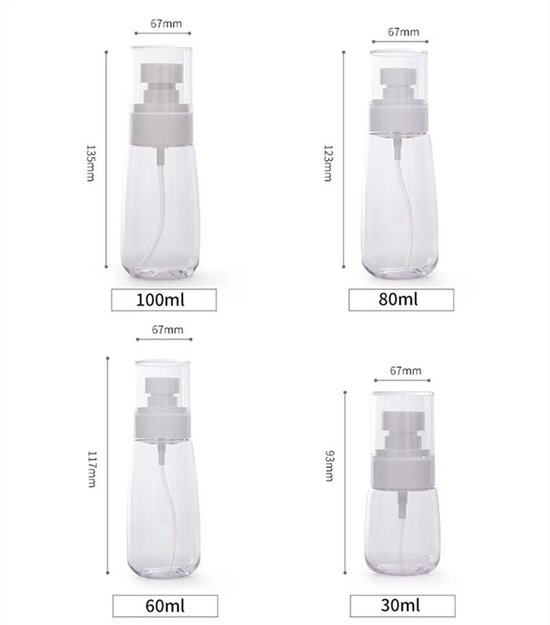Chai Nhựa Rỗng Chiết Mỹ Phẩm Nước Hoa Khi Du Lịch Dạng Xịt Và Bơm Dung Tích 30ml 60ml 80ml 100ml