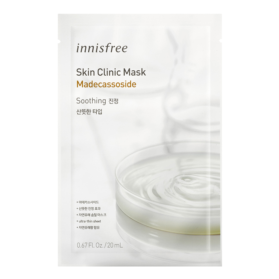 Mặt Nạ Madecassoside Innisfree Skin Clinic Mask – Madecassoside 20ml (1 Miếng)-131171763