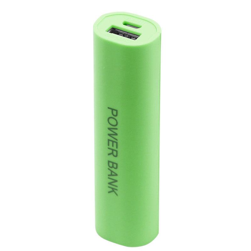 1 cái Mini DIY Portable USB Mobile Power Bank Pack Box Hộp đựng pin cho 1 pin Li-ion 18650 3.7V - không phải pin Màu sắc: hộp XANH