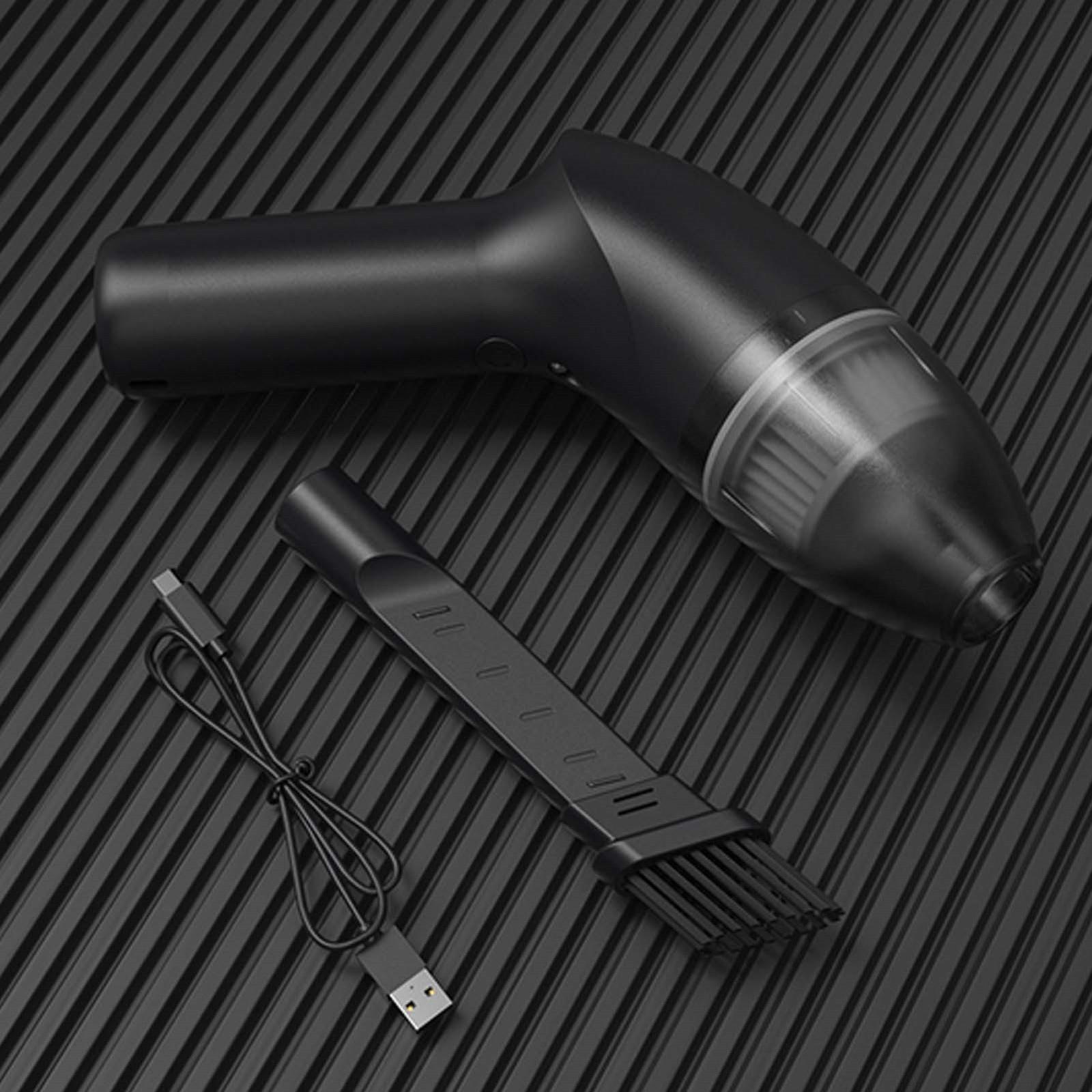 65W Car Vacuum Cleaner USB Powerful High Power Vacuum for Home Car Cleaning