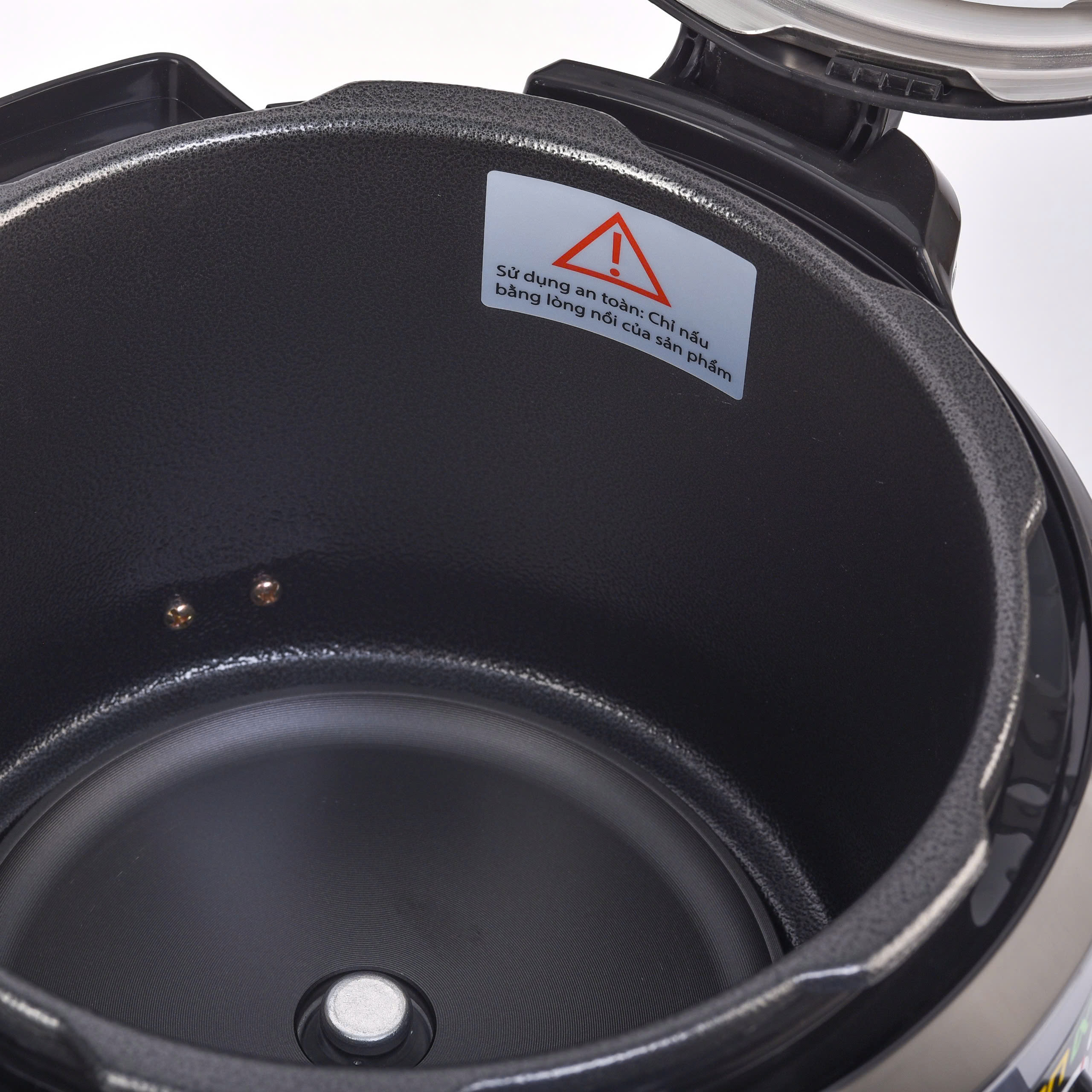 Nồi Áp Suất Điện Lòng Niêu Bennix BN- 60P Dung Tích 6L, Nồi Điện Nấu Đa Năng Hầm Xương Kho Cá Nấu Cơm Nấu Cháo- Hàng Chính Hãng