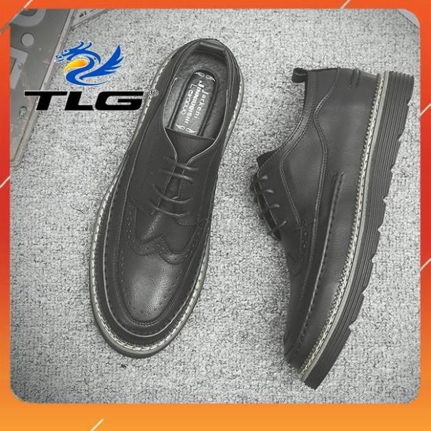 Giày nam họa tiết phong cách hiện đại Đồ Da Thành Long 20370