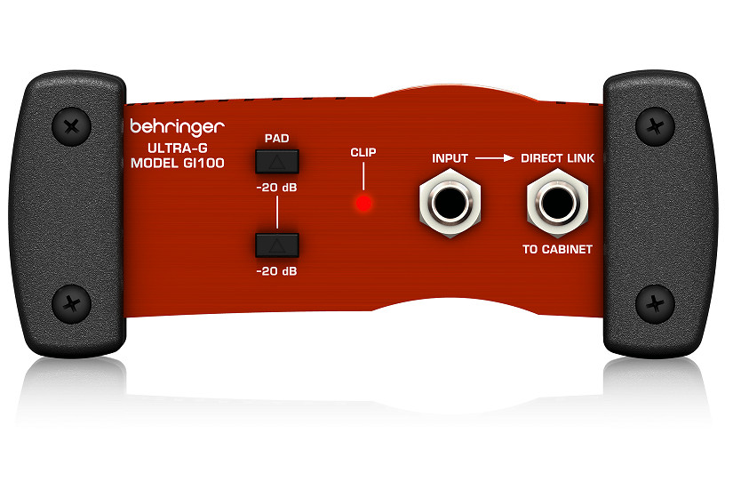 Behringer Ultra-G GI100 Professional Battery/Phantom Powered DI-Box with Guitar Speaker Emulation-Hàng Chính Hãng