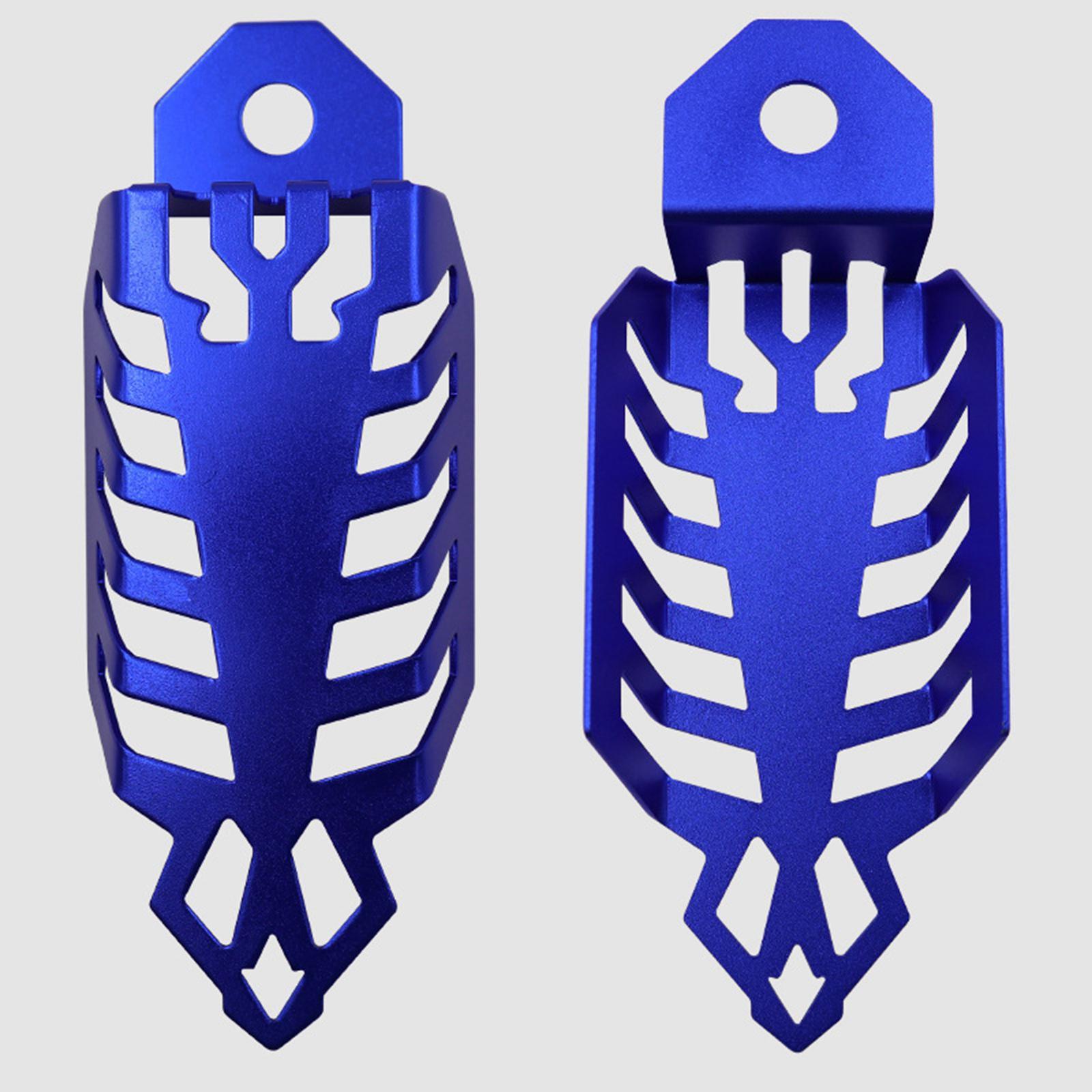 T6063 Aluminum Alloy Motorcycle Shock Absorber Cover Replaces Blue