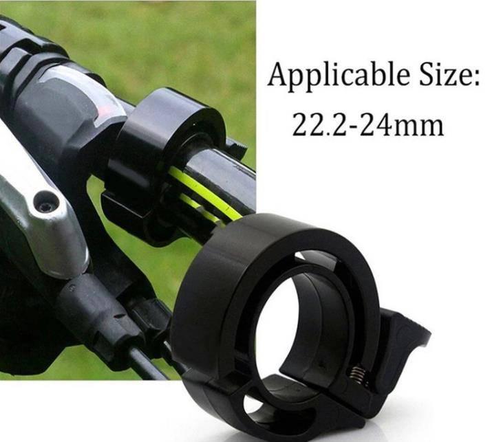 Chuông Xe Đạp Mini Vô Hình Bằng Hợp Kim Nhôm 17g