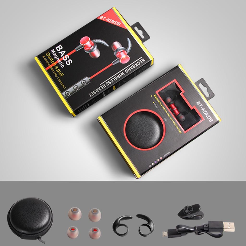 Bluetooth 4.1 Stereo Sport Headset In-Ear Wireless Earphone Mic