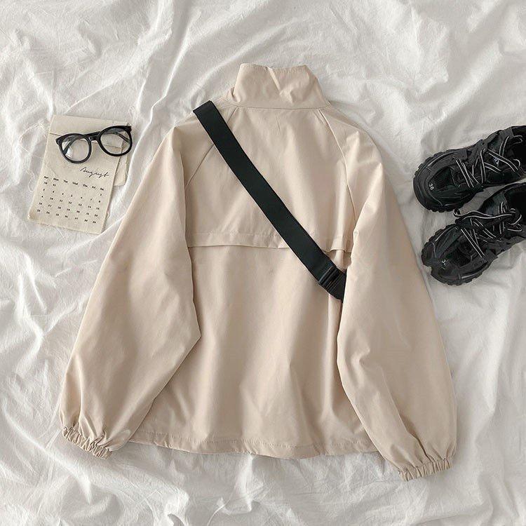 ÁO KHOÁC DÙ UNISEX NAM- NỮ CỔ ĐỨNG TRƠN BẢO ĐĂNG