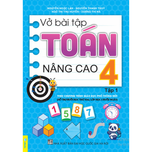 Sách - Vở Bài Tập Toán Nâng Cao 4 - Biên soạn theo chương trình GDPT mới - ndbooks