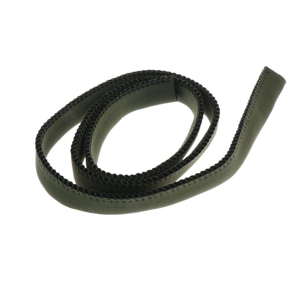 2pcs Hydration Pack Insulated Drink Tube Hose Cover Sleeve Protector 2mm Army Green
