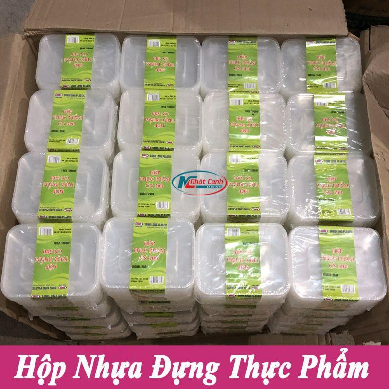 Hộp nhựa đựng thực phẩm 500ml/750ml/1000ml