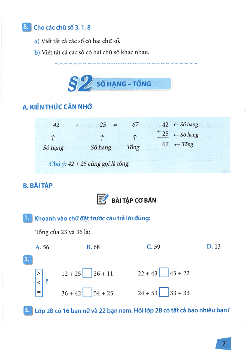 Sách : Combo Giỏi Toán Lớp 2 - Bài Tập Toán Nâng Cao Lớp + Rèn Kĩ Năng Học Tốt Toán + Bài Tập Trắc Nghiệm Và Đề Tự Kiểm Tra Toán