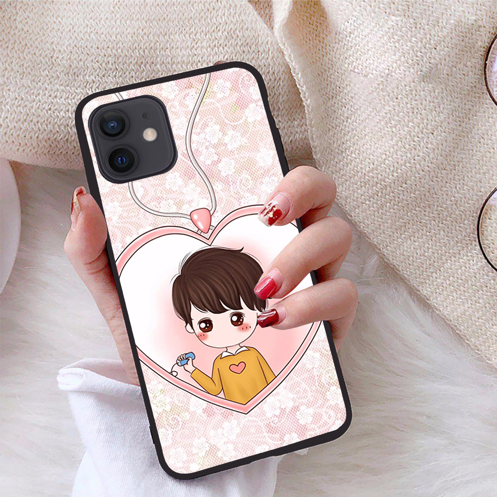 Ốp lưng dành cho iPhone 12 viền dẻo TPU Bộ sưu tập ốp đôi - Hàng chính hãng
