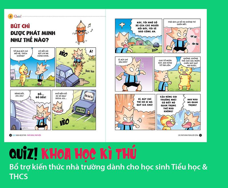 Quiz! Khoa học kì thú – Phát minh - Phát kiến