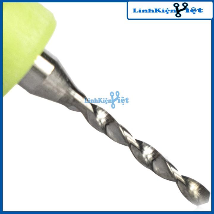 Bộ 3 mũi khoan CNC 0.6-0.8-1.0mm mỗi loại 01 chiếc