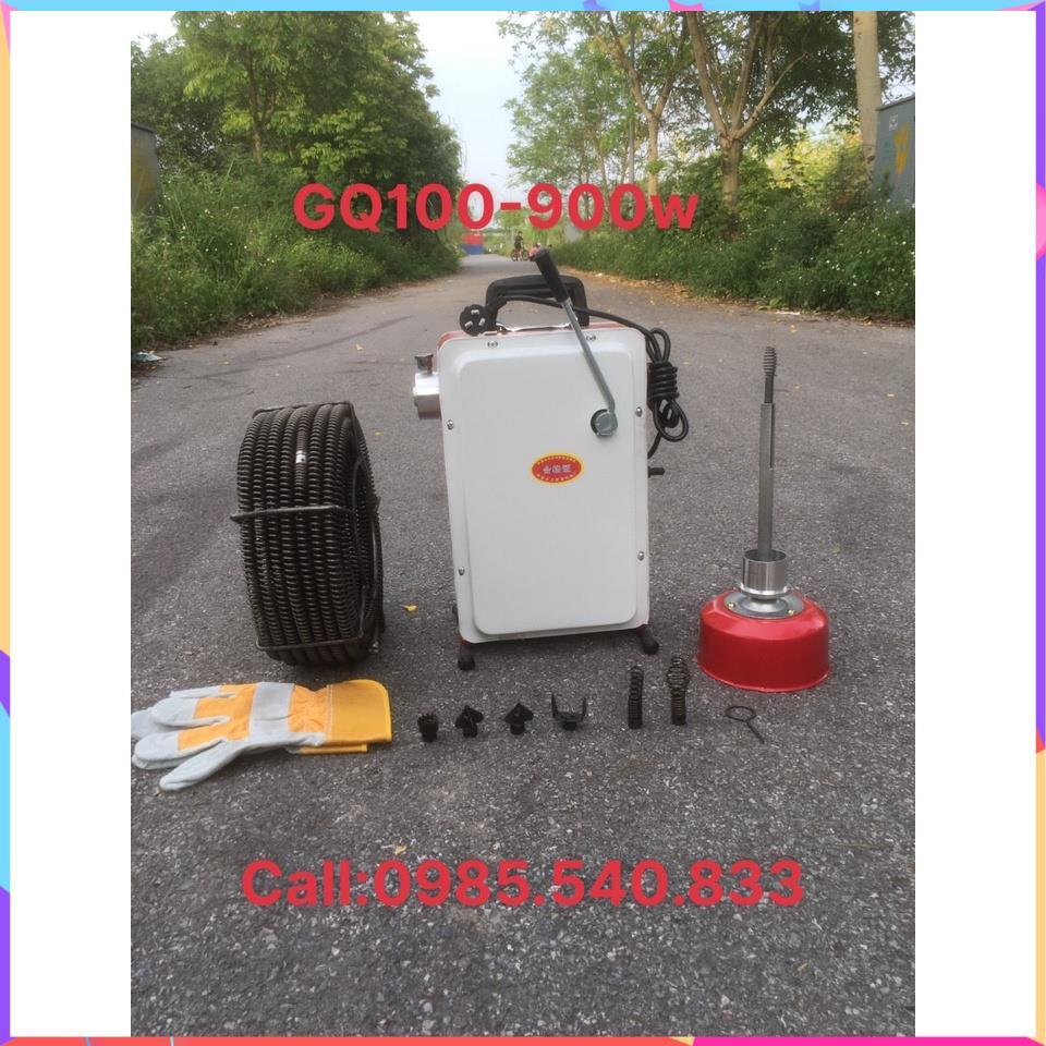 Máy thông cống LÒ XO GQ100 công xuất 900W