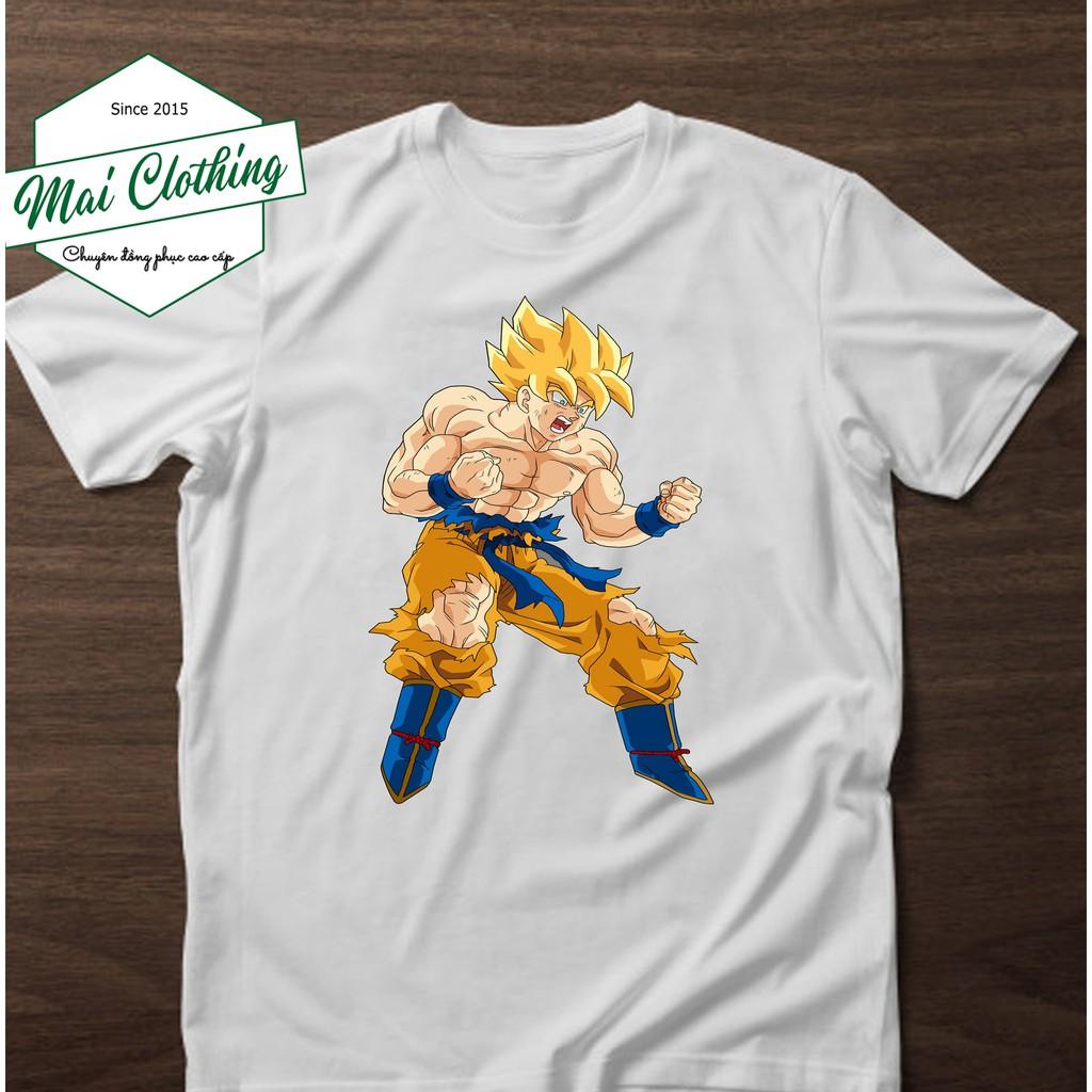 Áo Thun Dragon Ball Songoku Cực Đẹp | Áo Thun Goku Đẹp | Mai Clothing