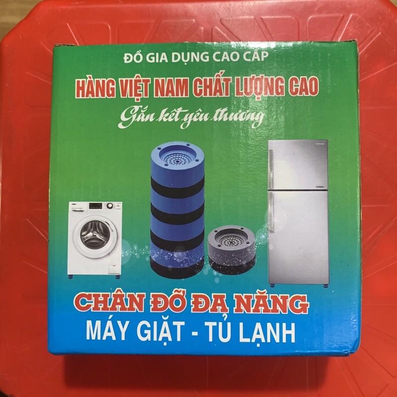 Sét 4 Đế máy giặt chống rung silicol