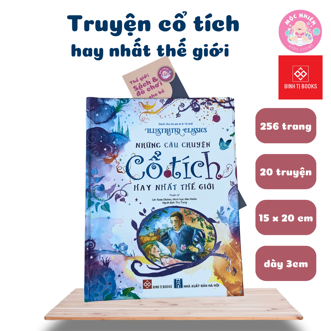 Truyện Cổ Tích, Thần Thoại, Dân Gian, Andersen, Grimm, Nghìn Lẻ Một Đêm - Đinh Tị Truyện Kể Kinh Điển Illustrated Classics - Truyện Cổ Tích