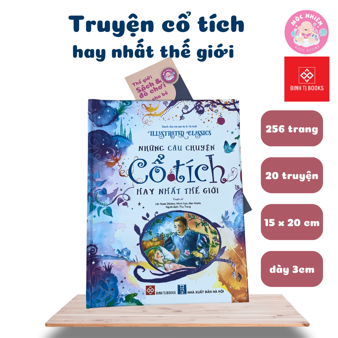 Truyện cổ tích, thần thoại, dân gian, Andersen, Grimm, nghìn lẻ một đêm - Đinh Tị (Truyện Kể Kinh Điển Illustrated Classics)