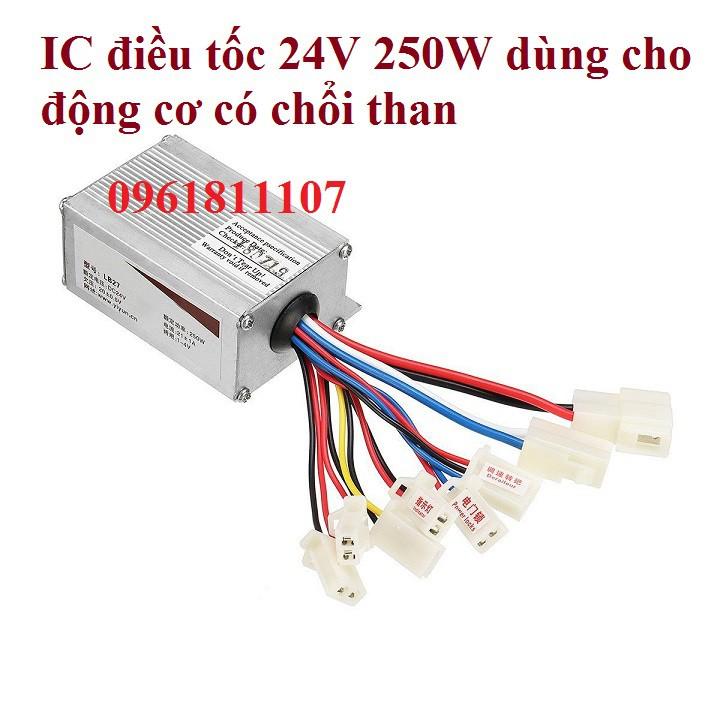 IC điều tốc motor 24V 250w xe đạp diện