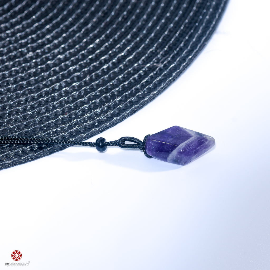 Mặt dây chuyền Thạch Anh Tím - Đem lại may mắn, bình an - Hợp mệnh Hỏa, Thổ | VietGemstones