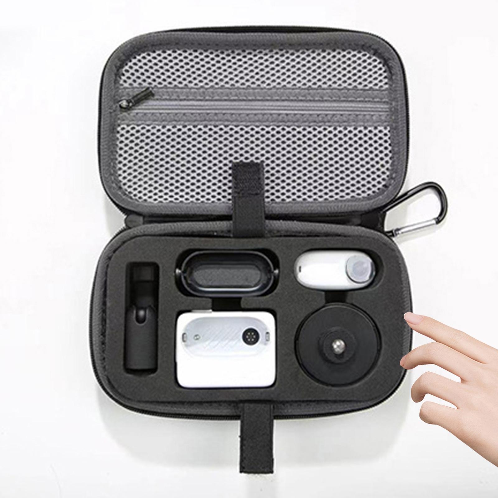 Action Camera Bag Durable Soft Padded Camera Insert Bag for Go 3 Accessory