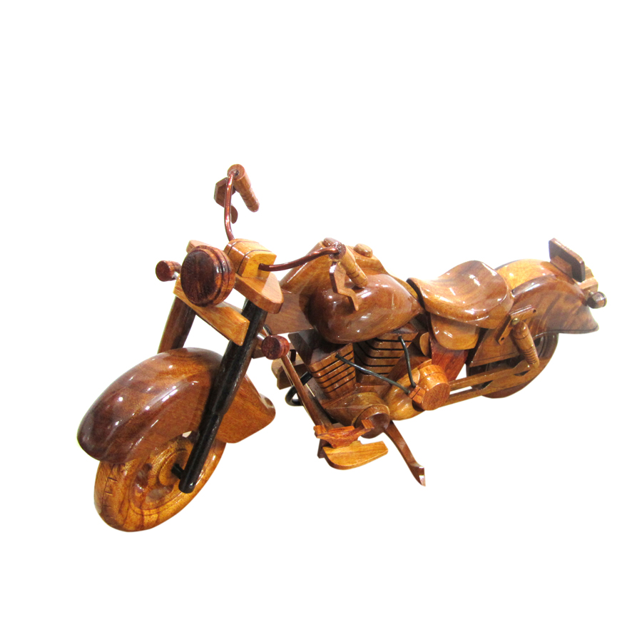 Mô hình xe gỗ motor Kawasaki