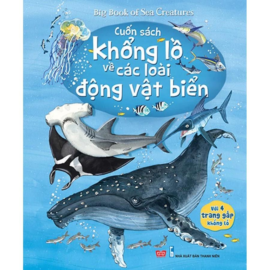 Sách - Big book - Cuốn sách khổng lồ về các loài động vật biển