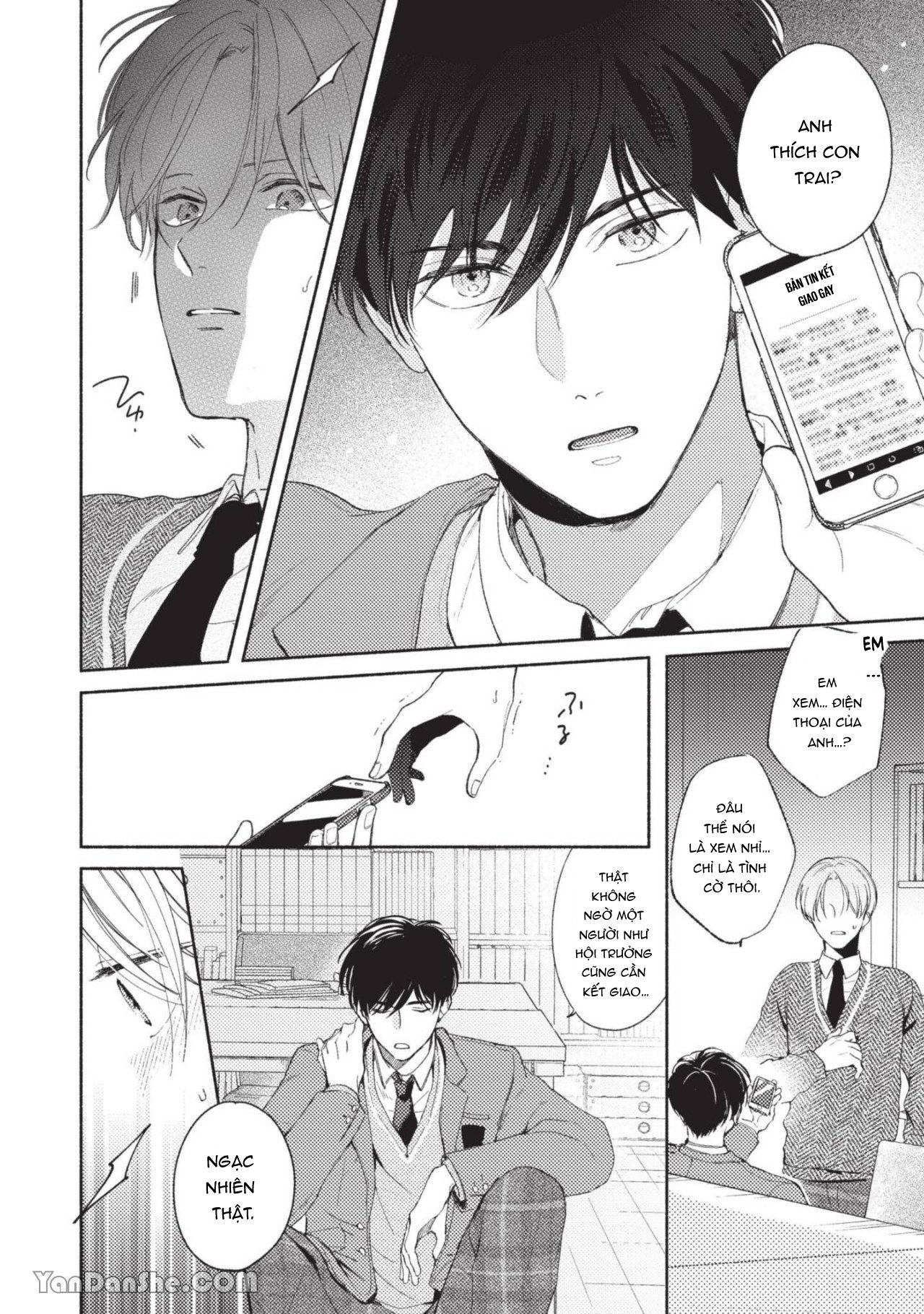 hội trưởng là một đứa trẻ hư chapter 1 18