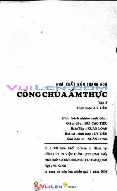 công chúa ẩm thực chapter 3 2