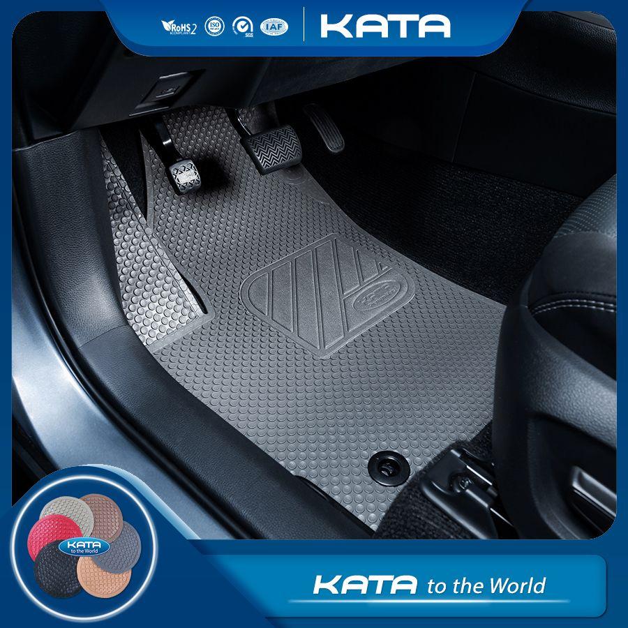 Thảm Lót Sàn Ô Tô KATA cho xe Toyota Corolla Cross - Phiên Bản KATA Pro - Khít với sàn xe, Không thấm nước, Không mùi
