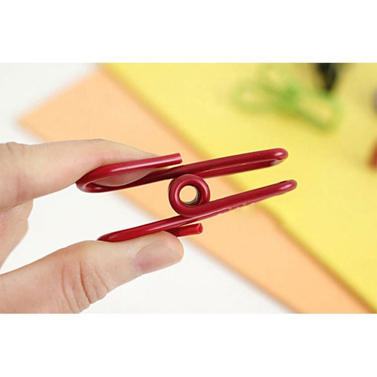 Set 2 Móc Kẹp Quần Áo Nhiều Màu