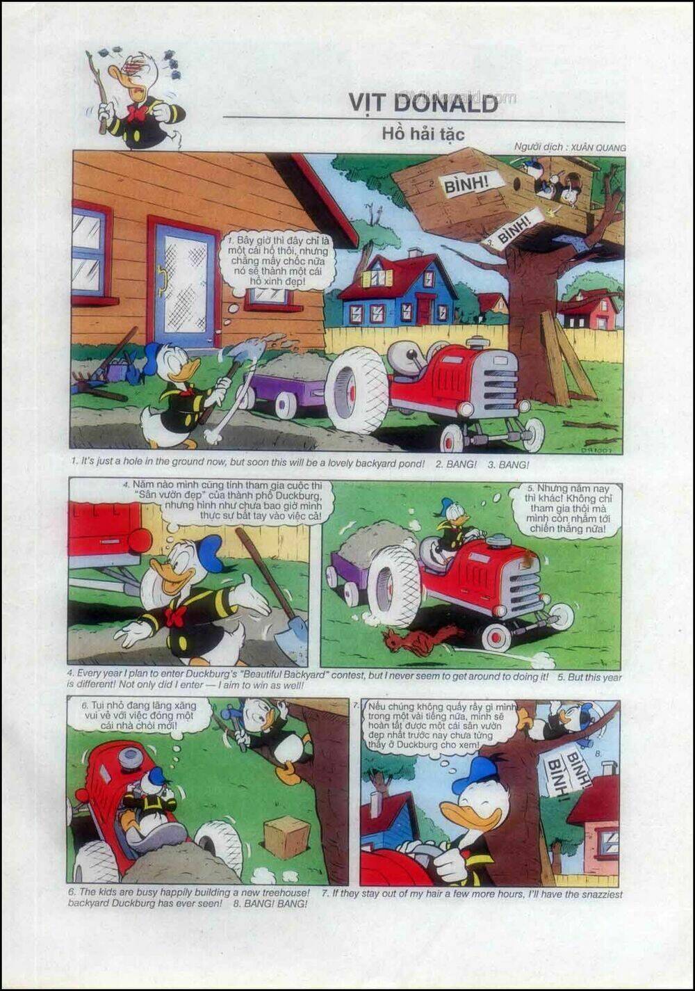 donald và bạn hữu chapter 76 5